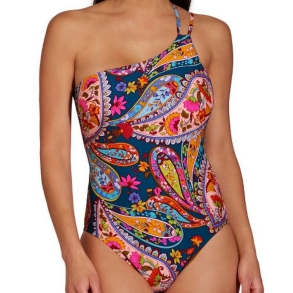 Trina Turk Paisley One Piece